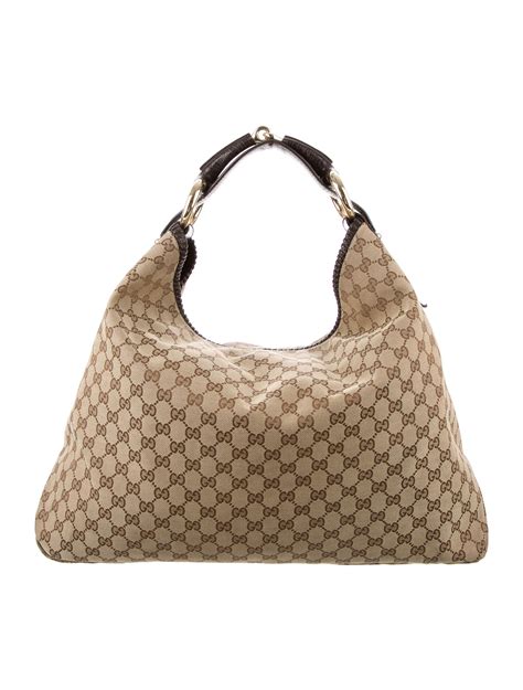 gucci large horsebit hobo replica|Gucci drawstring hobo bag.